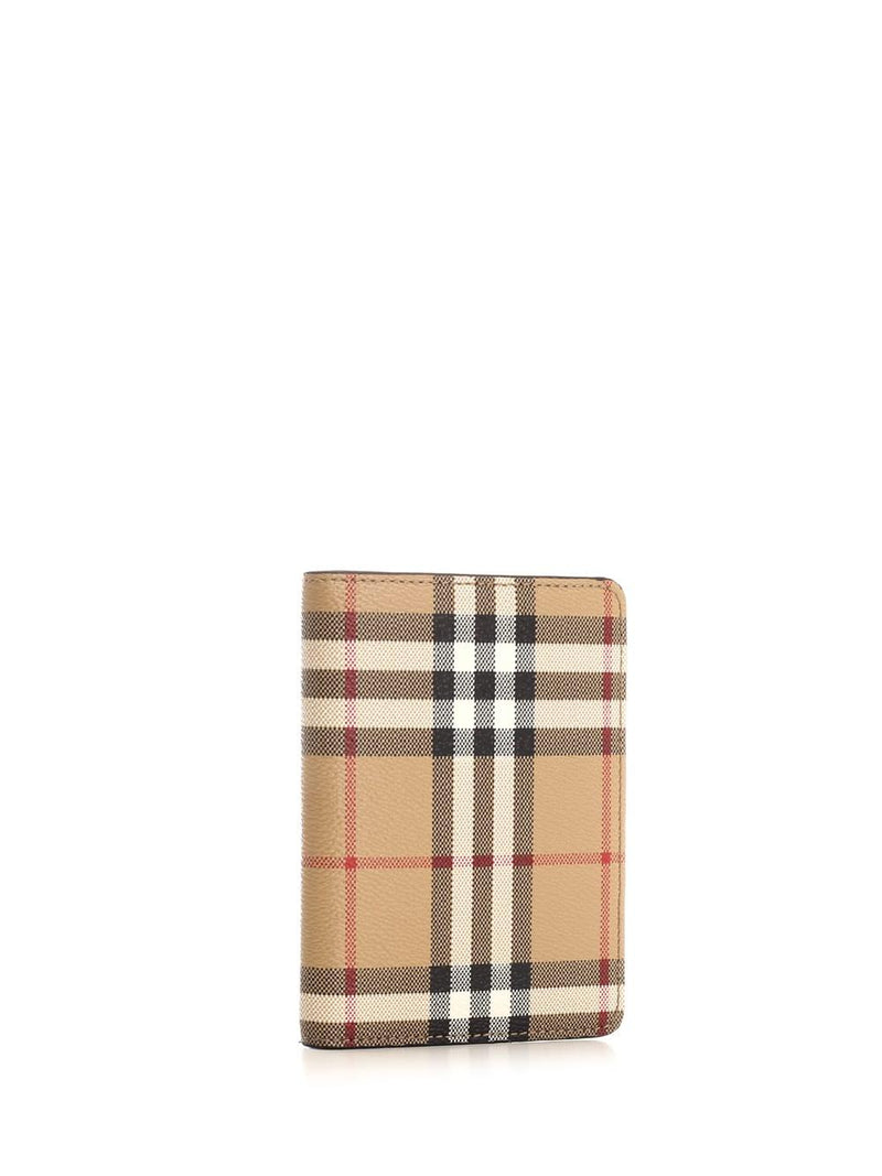 Burberry Archive Check Passport Case - Women - Piano Luigi