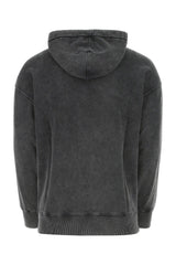 Givenchy Charcoal Cotton Sweatshirt - Men - Piano Luigi