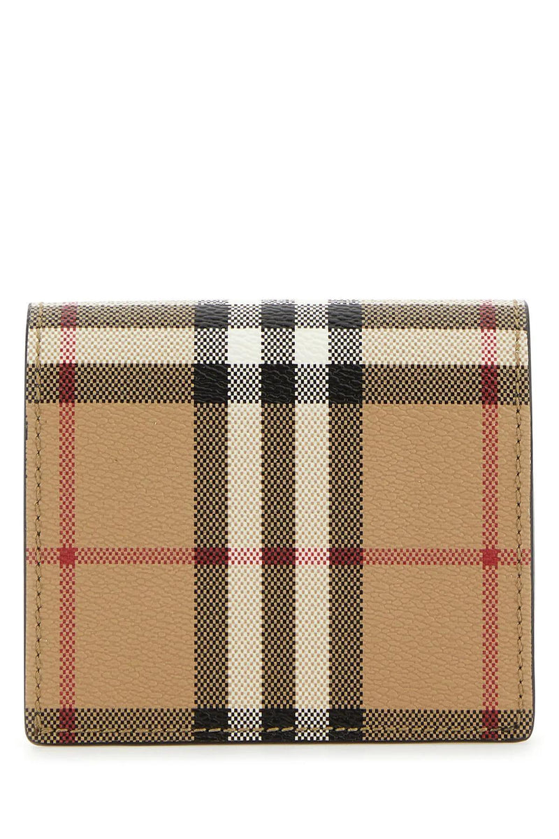 Burberry Printed Canvas Small Wallet - Women - Piano Luigi