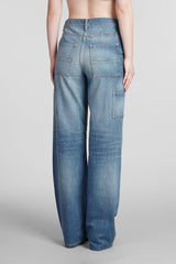 Givenchy Jeans In Blue Cotton - Women - Piano Luigi