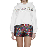 Valentino Cotton Logo Sweatshirt - Women - Piano Luigi