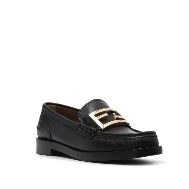 Fendi Leather Loafers - Women - Piano Luigi