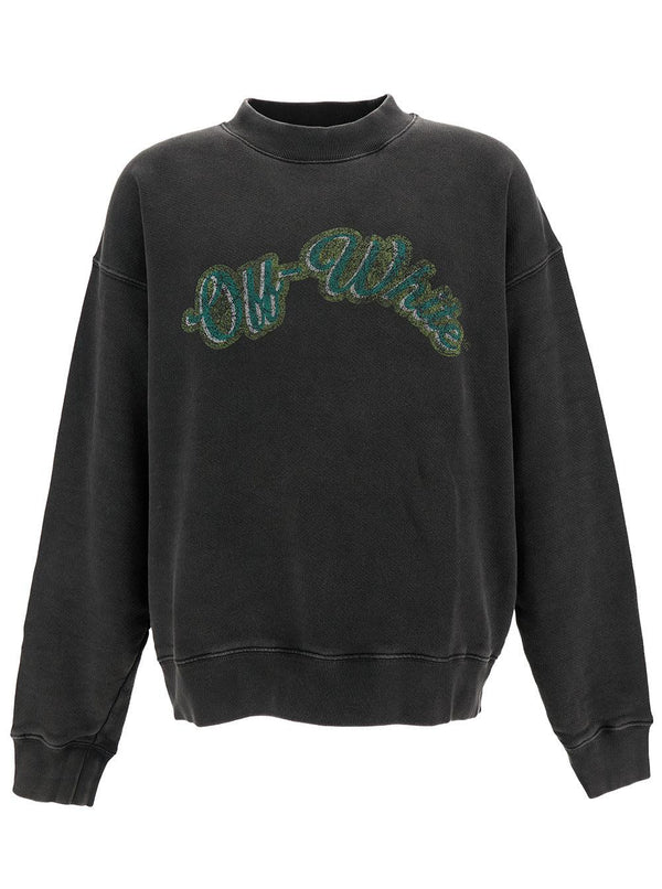 Off-White Green Bacchus Skate Crewneck - Men - Piano Luigi