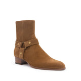 Saint Laurent Wyatt Harness Ankle Boots - Men - Piano Luigi