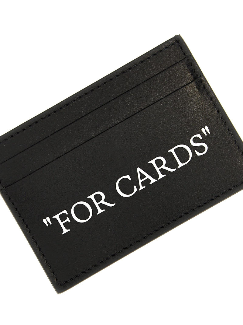 Off-White quote Bookish Card Holder - Men - Piano Luigi