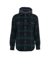 Woolrich Detachable Hood Checked Jacket - Men - Piano Luigi