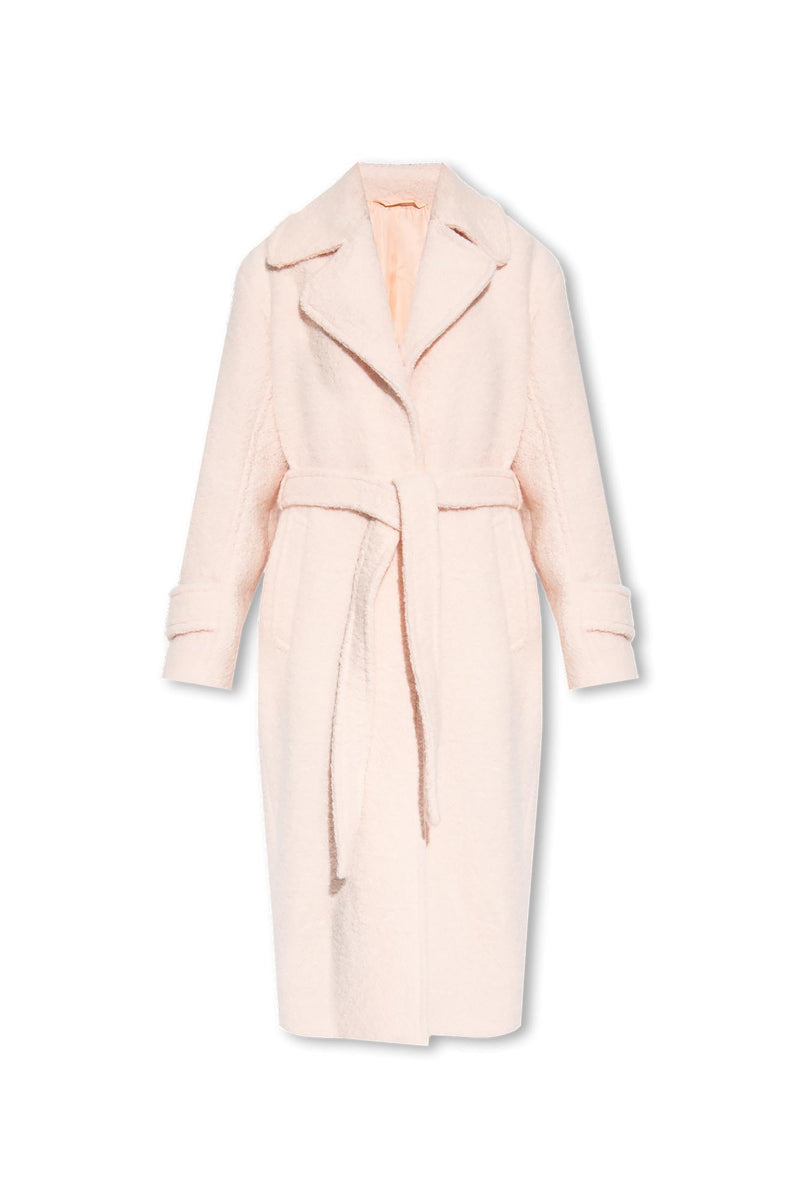 Acne Studios Belted Long Coat - Women - Piano Luigi