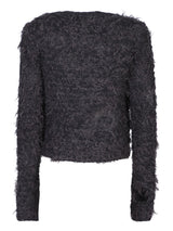 Acne Studios Distressed Black Sweater - Women - Piano Luigi