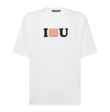 Acne Studios Face Printed Crewneck T-shirt - Men - Piano Luigi