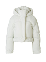 Acne Studios High Neck Hooded Puffer Jacket - Women - Piano Luigi