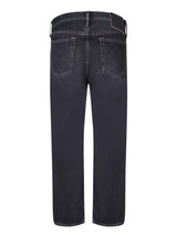 Acne Studios Jeans Straight 1996 Black - Men - Piano Luigi