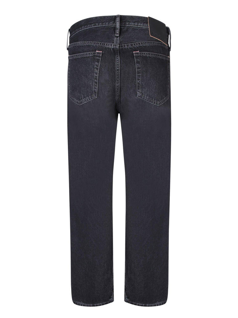 Acne Studios Jeans Straight 1996 Black - Men - Piano Luigi