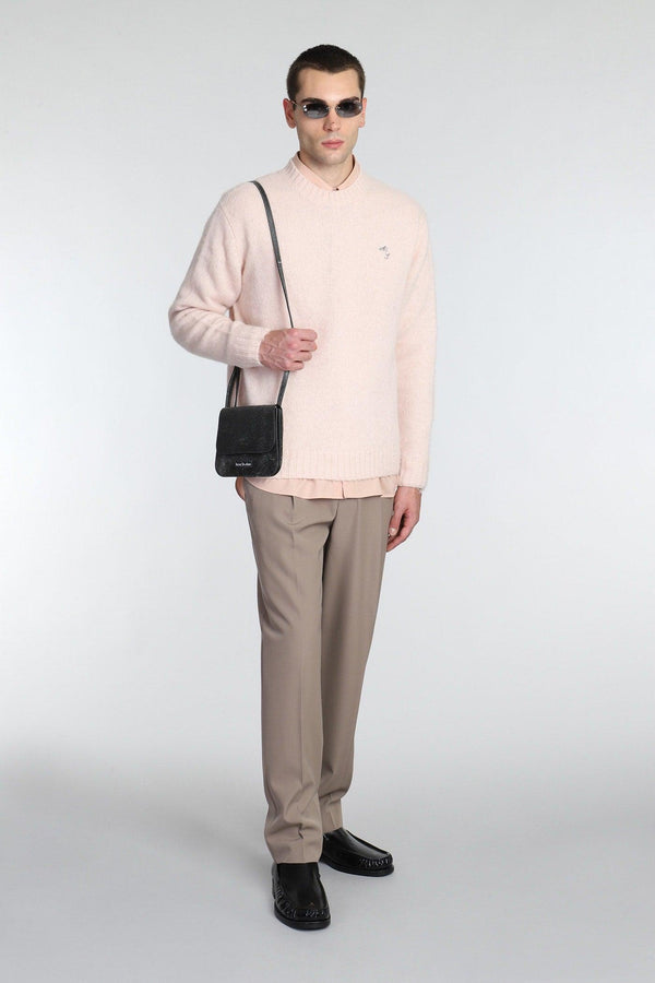 Acne Studios Knitwear In Rose-pink Wool - Men - Piano Luigi