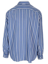 Acne Studios Logo Embroidered Striped Shirt - Men - Piano Luigi