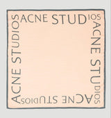 Acne Studios Logo Printed Square-shaped Scarf - Women - Piano Luigi