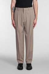 Acne Studios Pants In Beige Polyester - Men - Piano Luigi