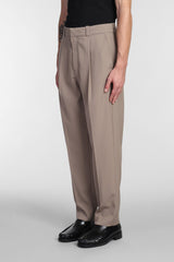 Acne Studios Pants In Beige Polyester - Men - Piano Luigi