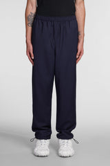 Acne Studios Pants In Blue Viscose - Men - Piano Luigi