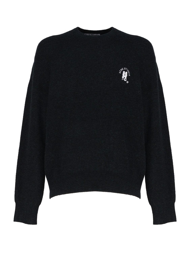 Acne Studios Pullover With Embroidered Logo - Men - Piano Luigi