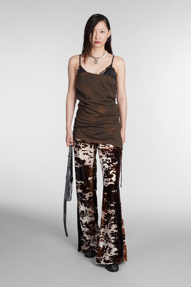 Acne Studios Topwear In Brown Polyester - Women - Piano Luigi