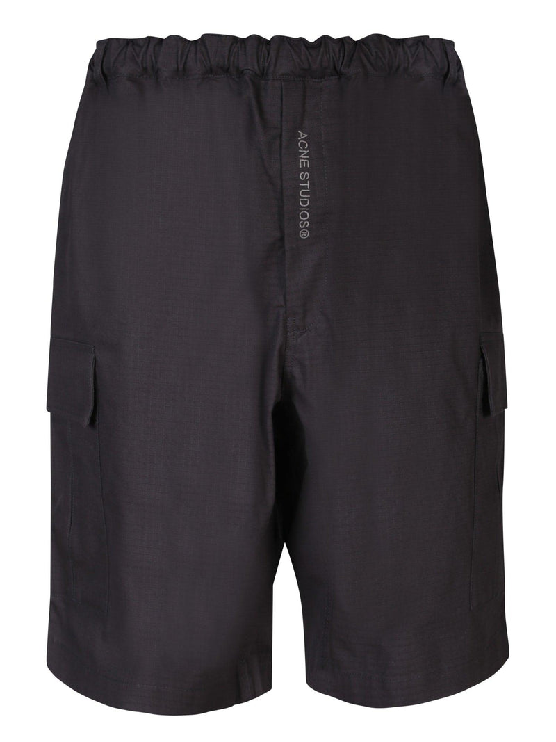 Acne Studios Wide Black Trousers - Men - Piano Luigi