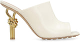 Bottega Veneta Knot Leather Mules - Women - Piano Luigi