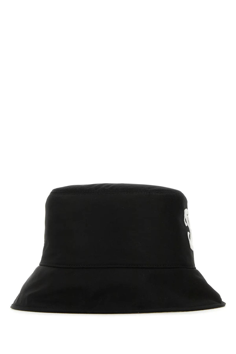 Off-White Black Nylon Bucket Hat - Women - Piano Luigi