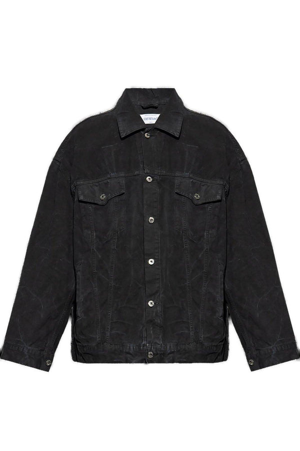 Off-White Buttoned Denim Jacket - Men - Piano Luigi