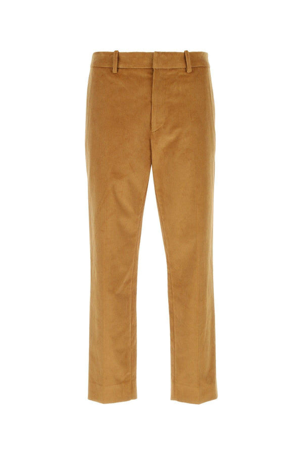 Moncler Camel Corduroy Pant - Men - Piano Luigi