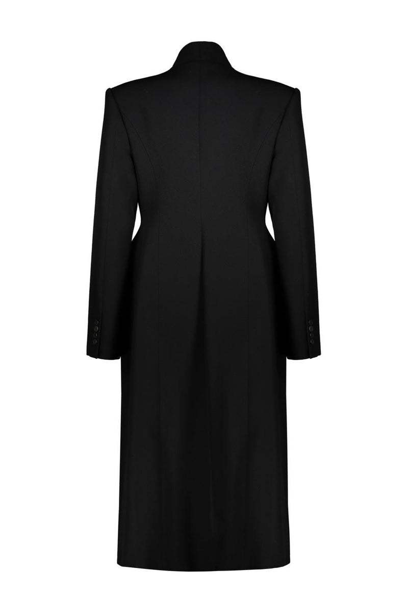 Balenciaga Minimal Hourglass Coat - Women - Piano Luigi