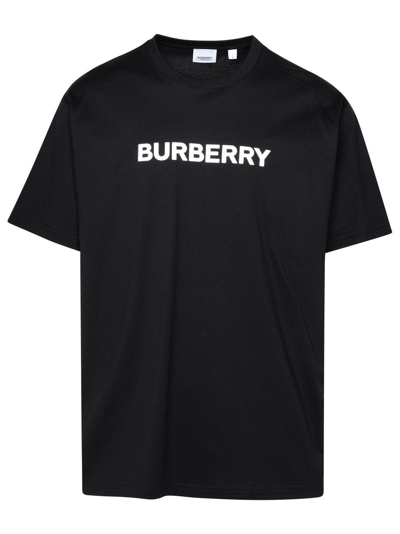 Burberry Black Cotton T-shirt - Men - Piano Luigi