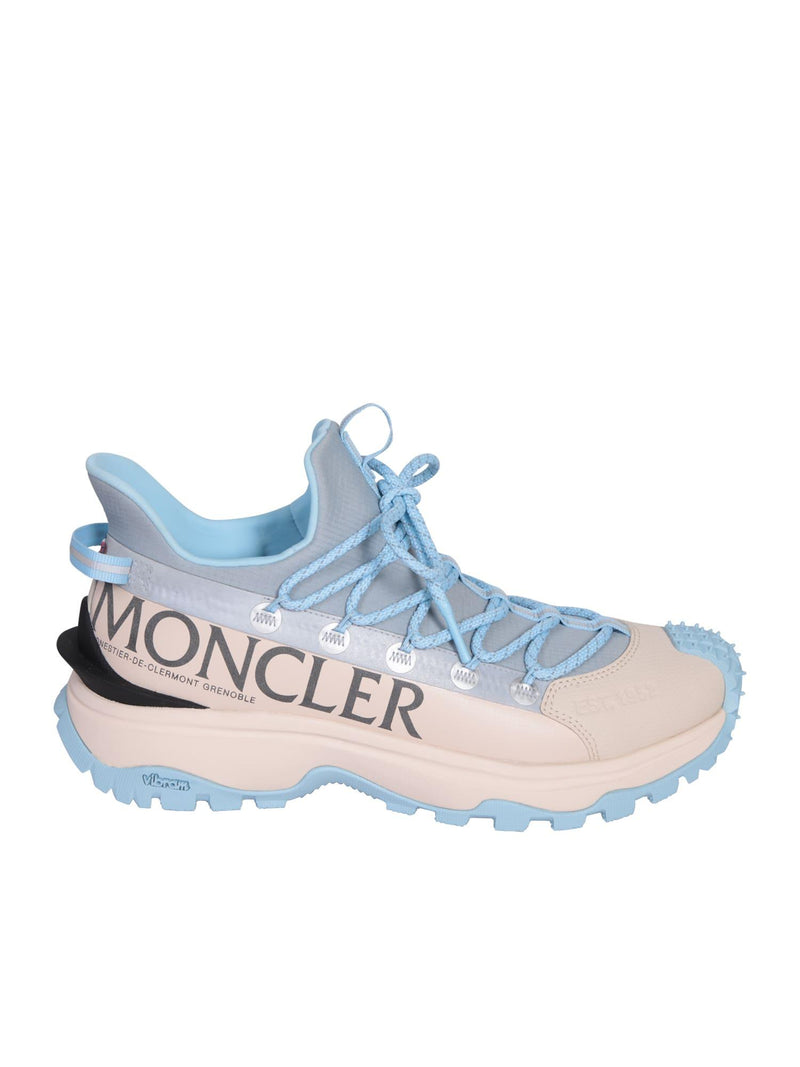 Moncler Trailgrip Lite 2 Grey/ Light Blue Sneakers - Women - Piano Luigi