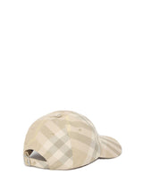 Burberry Checked Baseball Hat - Men - Piano Luigi