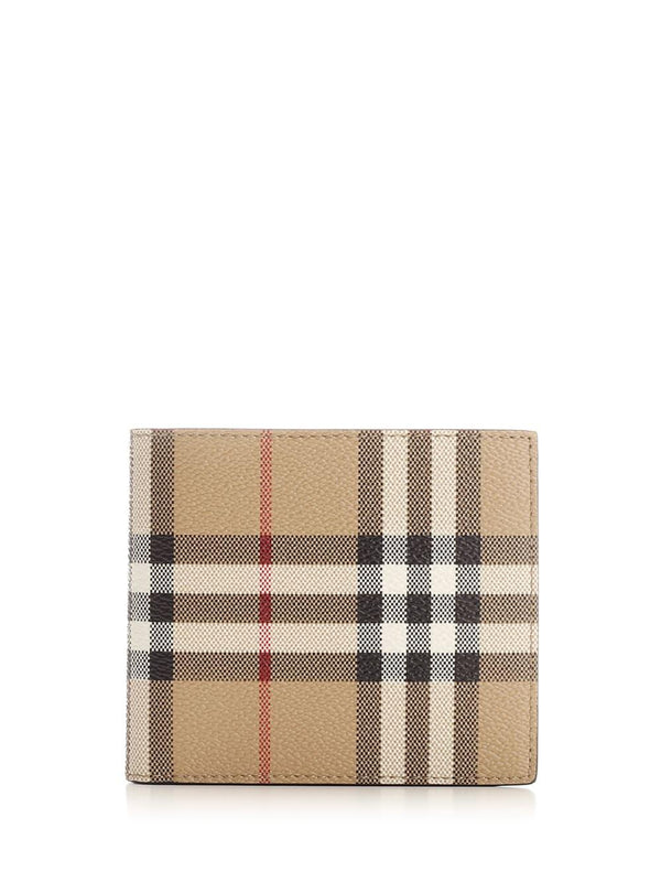 Burberry vintage Check Bi-fold Wallet - Men - Piano Luigi