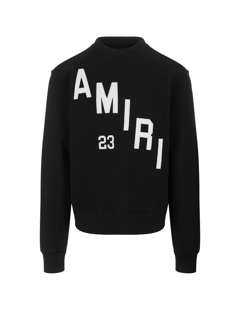 Amiri Appliqué Sweatshirt In Black - Men - Piano Luigi