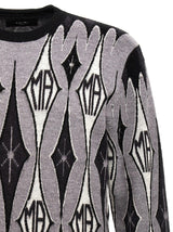 AMIRI argyle Jacquard Sweater - Men - Piano Luigi