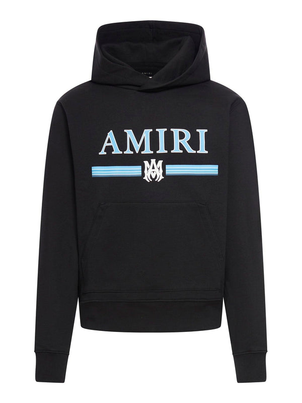 AMIRI Black Ma Bar Hoodie - Men - Piano Luigi