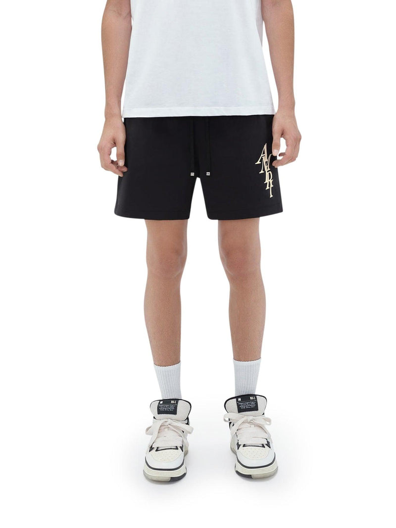 AMIRI Black Vertical Stack Swim Trunks - Men - Piano Luigi