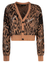 AMIRI Cheetah Cardigan - Women - Piano Luigi