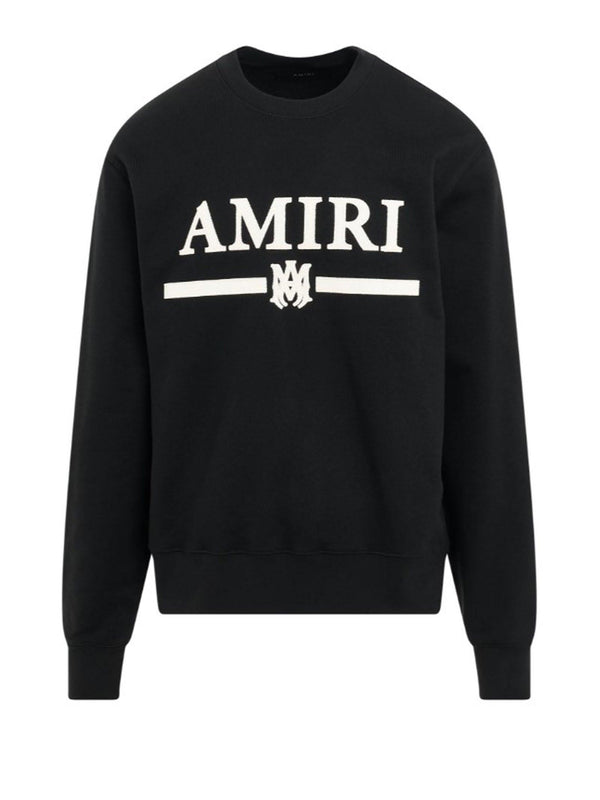 AMIRI Crew-neck Sweatshirt With Logo - Men - Piano Luigi