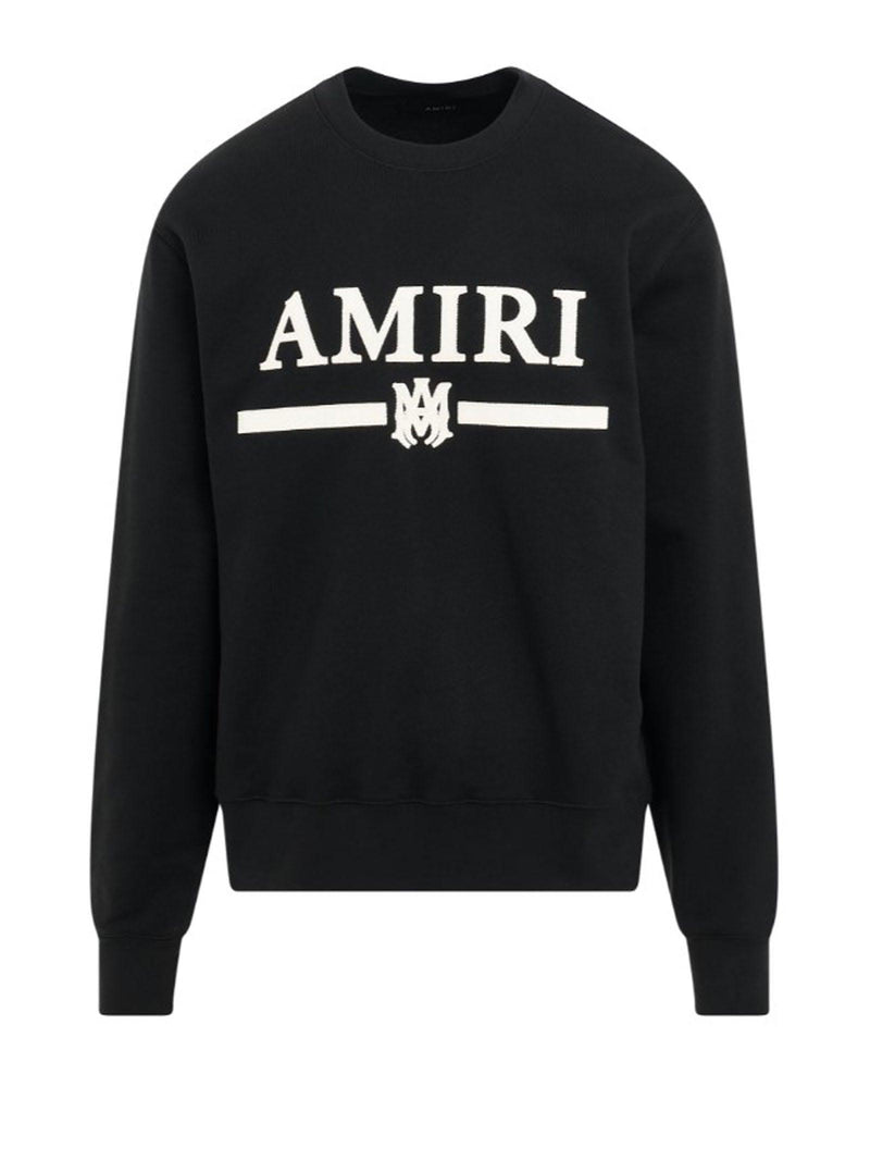 AMIRI Crew-neck Sweatshirt With Logo - Men - Piano Luigi