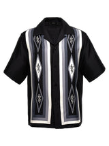 amiri Diamond Bowling Shirt - Men - Piano Luigi