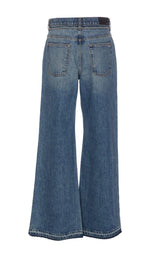 AMIRI Double Waistband Denim Jeans - Women - Piano Luigi