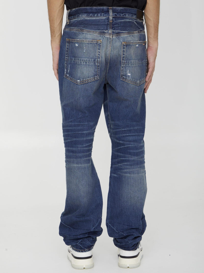 AMIRI Fractured Straight Jeans - Men - Piano Luigi