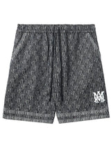 AMIRI Jacquard Jersey Shorts In Blue - Men - Piano Luigi