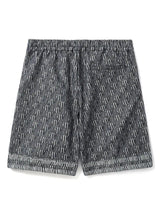 AMIRI Jacquard Jersey Shorts In Blue - Men - Piano Luigi