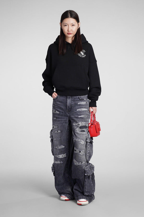 AMIRI Jeans In Black Cotton - Women - Piano Luigi