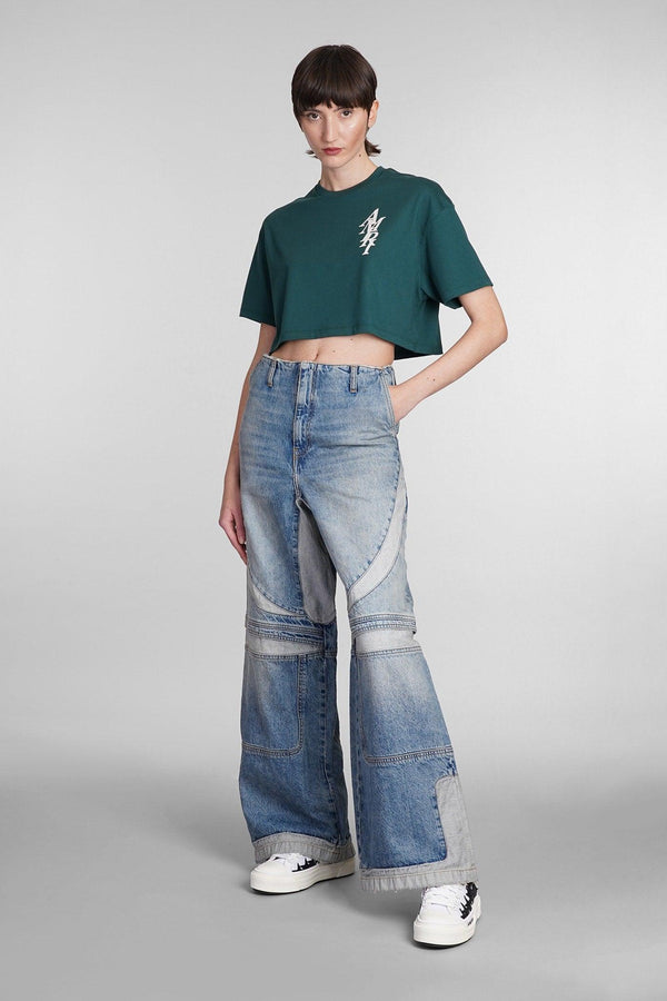 AMIRI Jeans In Blue Cotton - Women - Piano Luigi