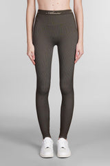 AMIRI Leggings In Brown Polypropylene - Women - Piano Luigi