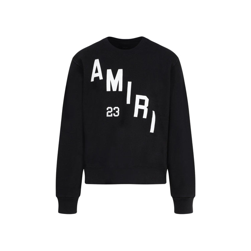 AMIRI Logo Printed Crewneck Sweatshirt - Men - Piano Luigi